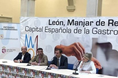 Las Jornadas Gastronómicas se presentaron este mediodía en León.