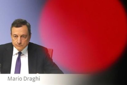 Mario Draghi, presidente del BCE.