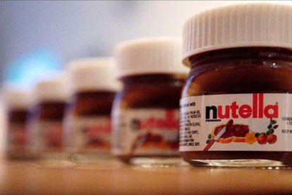 Botes de Nutella, de Ferrero.