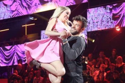 Ricky y Nerea, durante una de las galas del programa. TVE