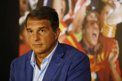 El expresidente del FC Barcelona. ALEJANDRO GARCÍA