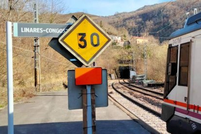 Una de las limitaciones que entorpece la marcha de los trenes. DL