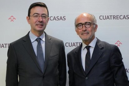 Jorge Badía y Rafael Fontana, consejero delegado y presidente, respectivamente, de Cuatrecasas.