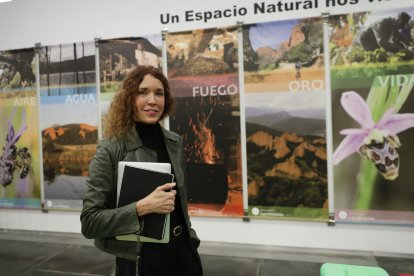 La gerente de la Fundación Las Médulas, Marian Revuelta. L. DE LA MATA