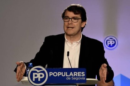 El presidente del PP de Castilla y León, Alfonso Fernández Mañueco