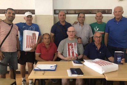 Reunión de la directiva de los Veteranos del Bembibre. RODO LÓPEZ