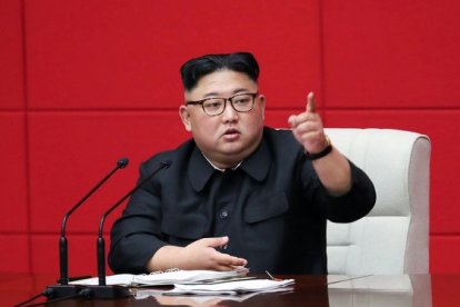 Kim Jong-un, líder de Corea del Norte.