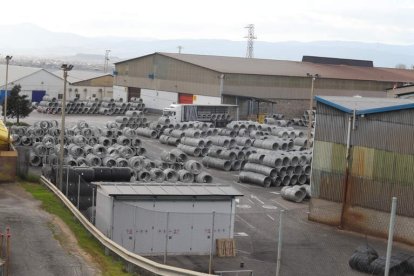 La planta de Aceros Roldán de Ponferrada se encuentra en un Erte por los costes de producción. L. DE LA MATA