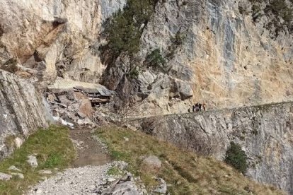 Estado en el que se encuentra actualmente la Ruta del Cares. 112 ASTURIAS