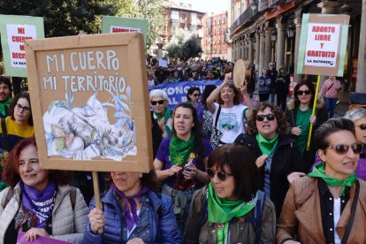 Manifestaciones a favor del aborto el pasado 15 de abril. NACHO GALLEGO