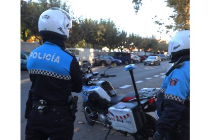 Control de la Policía Local en León. RAMIRO