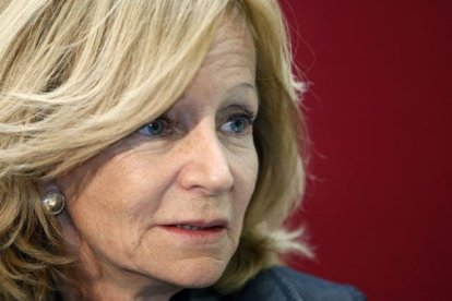 La vicepresidenta y ministra de Economía y Hacienda, Elena Salgado.