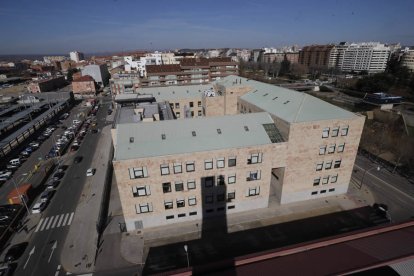 Edificio de los juzgados en León