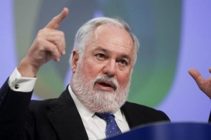 Miguel Arias Cañete, comisario europeo de Acción para el Clima y Energía.