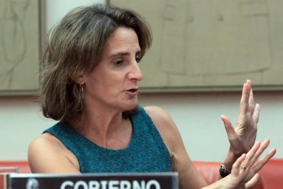 La ministra de Transición Ecológica, Teresa Ribera.