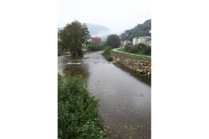 Un tramo del río Burbia, en imagen de archivo.