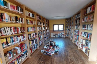 La biblioteca de Villamartín del Sil. DL