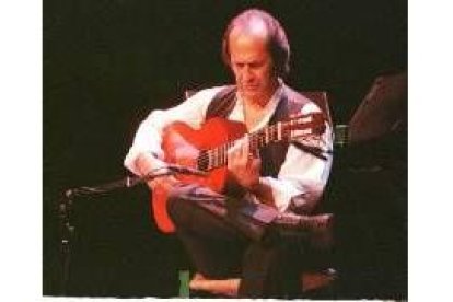 El guitarrista Paco de Lucía, durante una de sus actuaciones