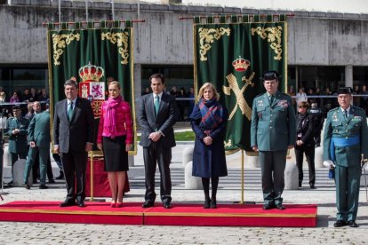 Acto de toma de posesión de Diego Pérez de los Cobos como jefe de la Comandancia de la Guardia Civil de Madrid, celebrado en Tres Cantos