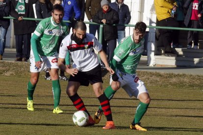 Dani Alonso, en el centro, y Taranilla, a la derecha, son baja.