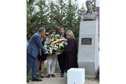 La hermana de Miguel Ángel Blanco, en el homenaje en Madrid KIKO HUESCA