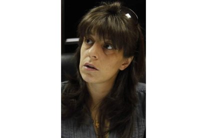 Cristina López, ex alcaldesa de Valderas y diputada.