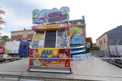 La atracción en la que se produjo el accidente, denominada La Olla Cachonda. L. DE LA MATA