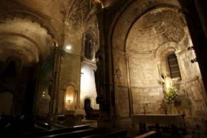 Imagen del interior de la basílica de San Isidoro, que será restaurada a partir de febrero