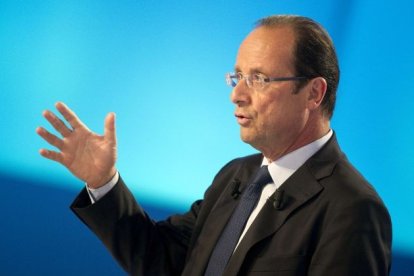 El político socialista François Hollande.