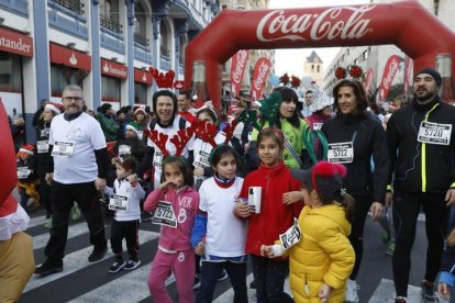 La San Silvestre de León, cada vez más popular.