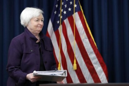 Janet Yellen, presidenta de la Fed.