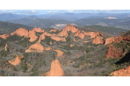 Vista general de Las Médulas. ANA F. BARREDO