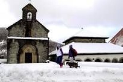 Imagen del paso de peregrinos de Roncesvalles, donde tuvo lugar la batalla en el año 808