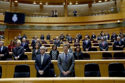 El hemiciclo del Senado.