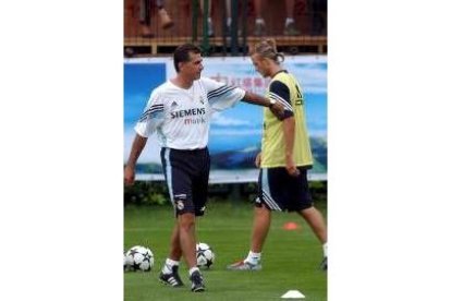 Queiroz dirigió su primer entrenamiento como técnico del Real Madrid