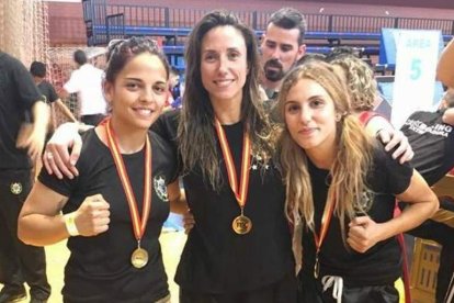 Yohanna Alonso repite como campeona nacional. A.B.