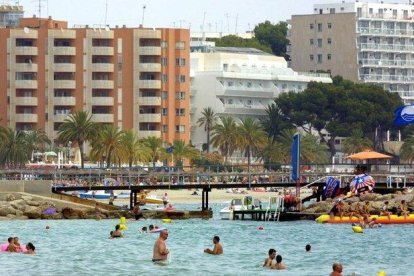 Una imagen de Magaluf.