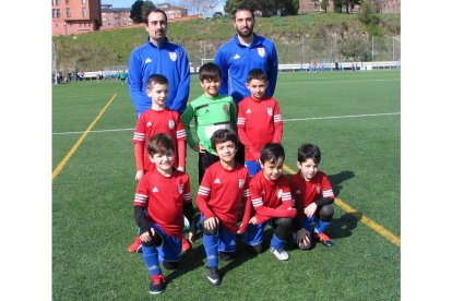 Equipo del San Ignacio de categoría prebenjamín.