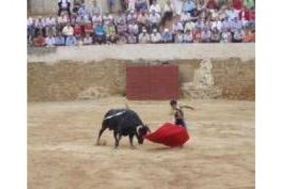 Imagen de la novillada celebrada en Valderas el año pasado