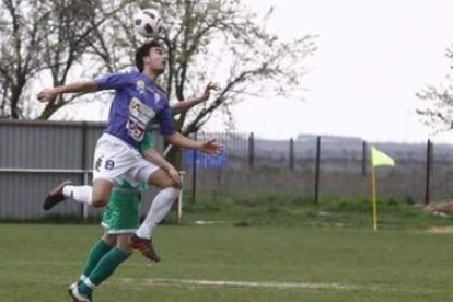 El equipo morado plantó cara a La Virgen en su feudo.