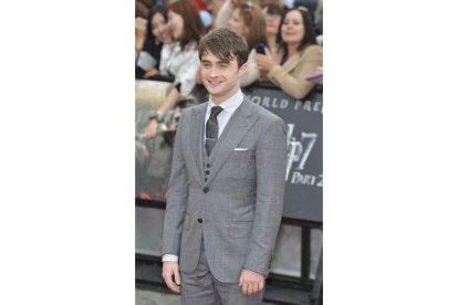 Daniel Radcliffe en el estreno de la película en Londres.