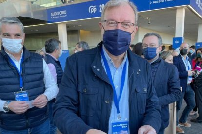 Antonio Silván, en la segunda y última jornada del XX Congreso Nacional del PP. DL