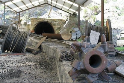 La mina La Escondida, en Caboalles de Arriba, la única explotación que sigue abierta en León.