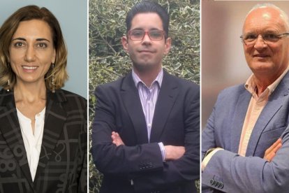 Alicia Gallego (UPL), Marcos Montiel (PSOE), Eloy Bailez (PP). DL