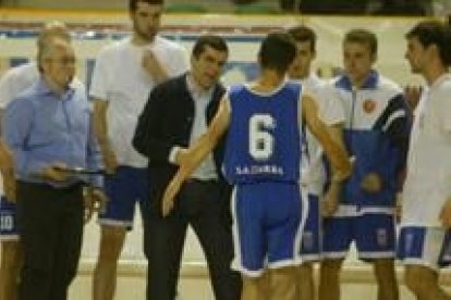 Luis Daniel Enríquez, entrenador del Ciudad de Ponferrada