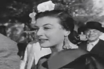 Lolita Sevilla, en un fragmento de 'Bienvenido Mr. Marshall'.