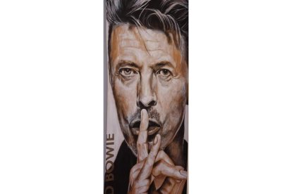 Obra de David Bowie en el CLA. CUEVAS