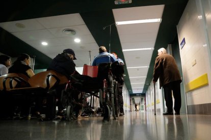 Foto de archivo del servicio de Urgencias del Hospital de León SECUNDINO PÉREZ