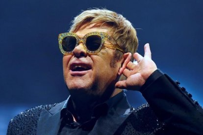 Elton John, este domingo en el Palau Sant Jordi.