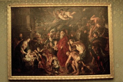 La Adoración de los Magos (1609) del pintor Pedro Pablo Rubens